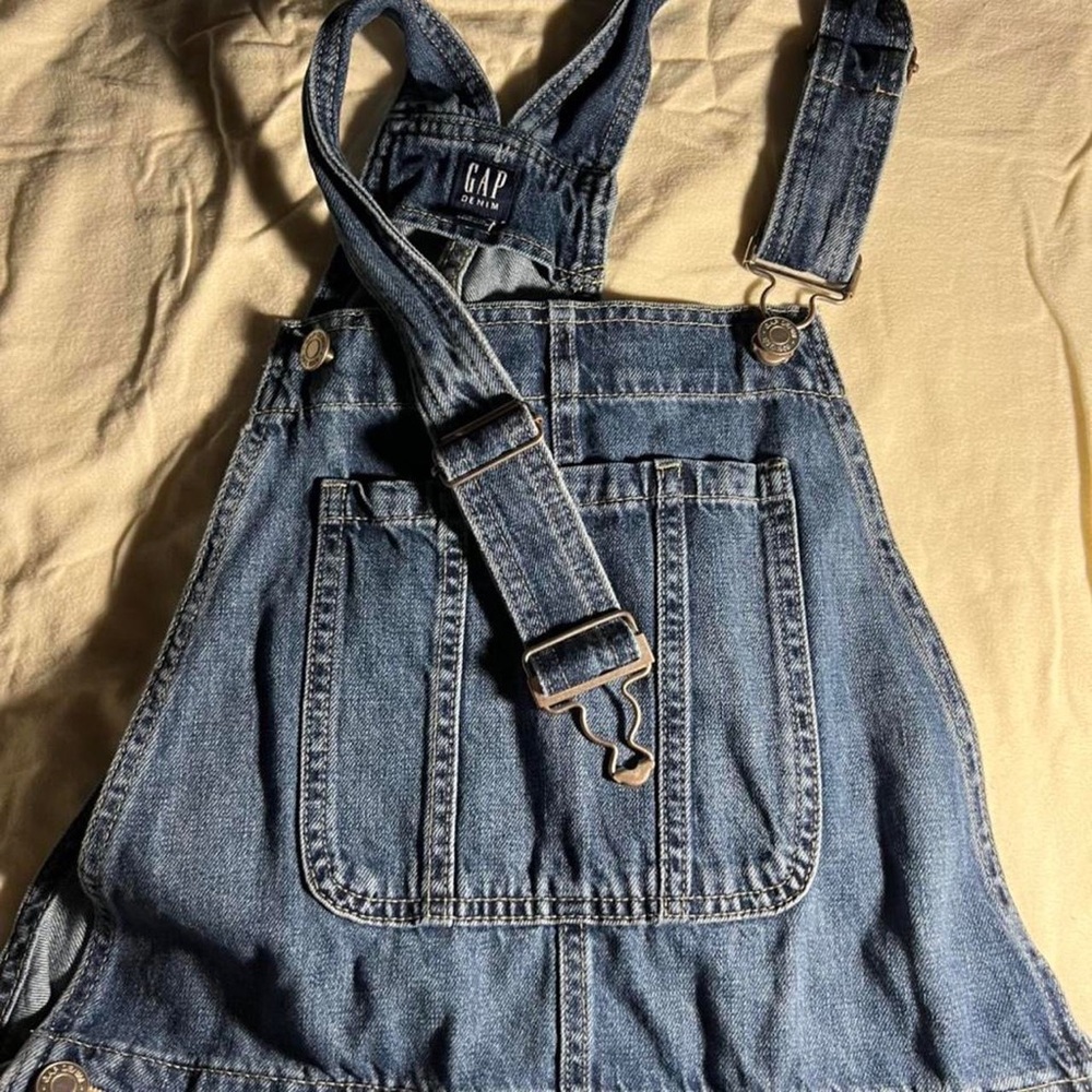 Gap denim overalls